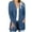 Blue, variant on Lindreshi Winter Sweaters for Women Women's Casual Solid Outfits Chunky Knit Open Front Sweaters Long Sleeve Button Cardigan Outerwear Coats with Pocket