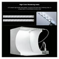 thumbnail image 3 of 2LED Lightbox Light Box Mini Photo Studio Box 1100LM Photography Box Light Studio Shooting Tent Box Kit &6 Color Backdrops ,Easy to Use, 3 of 5