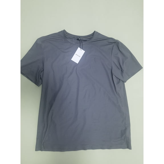 QOZOJUBU Men's Grey Sports Top T-Shirt
