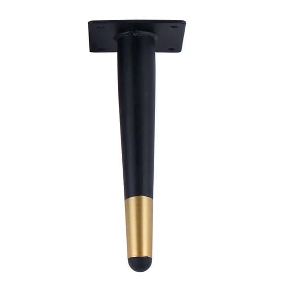 Furniture Legs 4-12 inch Iron Legs Chair Legs Square Table Legs for Sofa Ottoman upright 30cm