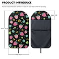 thumbnail image 7 of Chririnla 1 Pack Car Seat Towel Cover, Terry Cloth Car Seat Cover Easy Install, Compatible with Van Truck Car Interior, Waterproof Quick Dry Microfiber Cover (Strawberry Bee), 7 of 7
