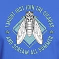 thumbnail image 3 of CafePress - Cicadas I Might Just Join The Cicadas Entomologist Men's Value T Shirt - Men's Classic Graphic Cotton T-Shirt, 3 of 4