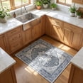 thumbnail image 4 of 35.4x23.6 Inch Small Area Rugs Washable Throw Rugs Front Door Mat Entrance Doormat Non Slip Rubber Backed Entryway Rug for Entry Kitchen Bedroom, 4 of 7