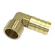 thumbnail image 5 of Conectores de aire de púas de latón macizo de desconexión rápida NPT de 1/2" y codo de 90 grados 20mm x 16mm, 5 of 6