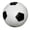 A003- Style C, variant on Soccer Ball, Inflatable, 23.6 Inch 1 Piece, Outdoor Beach Game Toy