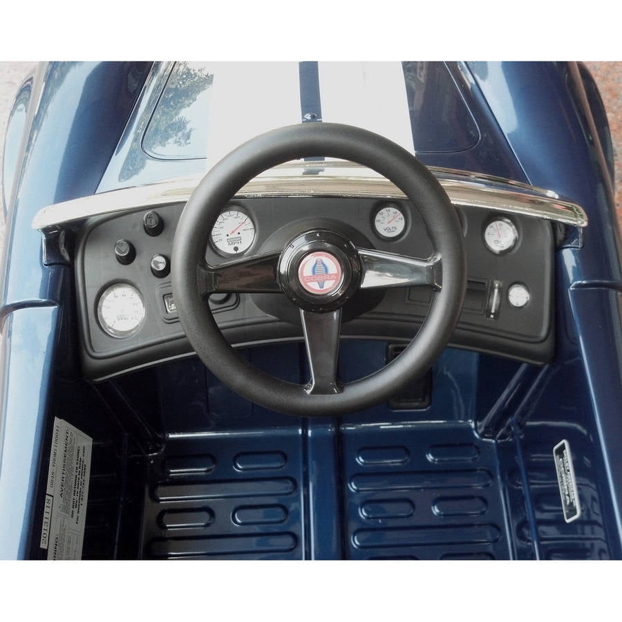 shelby cobra ride on 12v