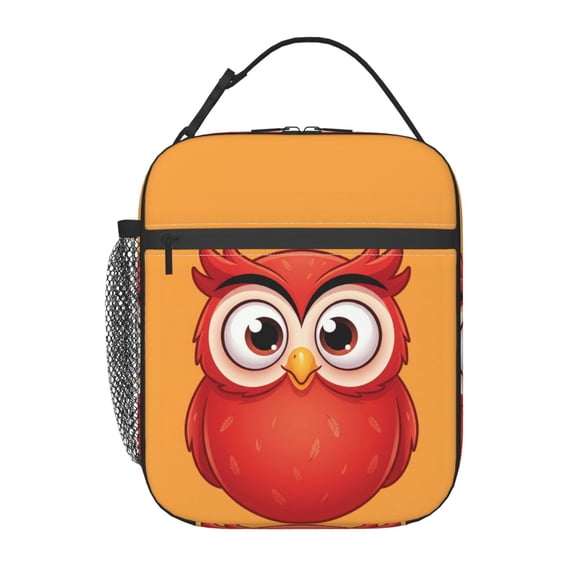 Owl Lunch Bag,Insulated Lunch Box Portable Reusable Tote Bags Lunchbox Cooler Bento Box Meal Prep Box Women Men For Travel Picnic Office Work