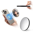 thumbnail image 1 of Mistaha Magnetic Selfie Mirror with Storage Box and Metal Ring for Rear Camera, Black/Silver - MS05 MagSafe Magnet Selfie Lens, 1 of 6