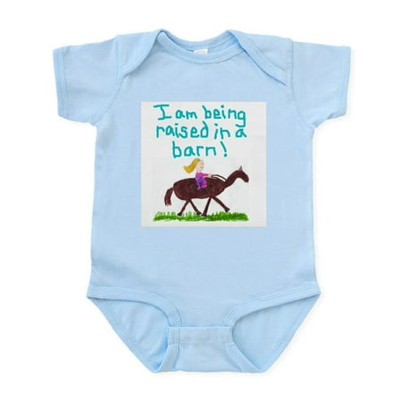 

CafePress - Horse_Girl Body Suit - Baby Light Bodysuit Size Newborn - 24 Months