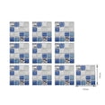 thumbnail image 1 of 10 Pcs 3D Crystal Tile Sticker PVC Self Adhesive DIY Waterproof Glass Tile Wall Sticker for Home Living Room Kitchen Decor, 1 of 1