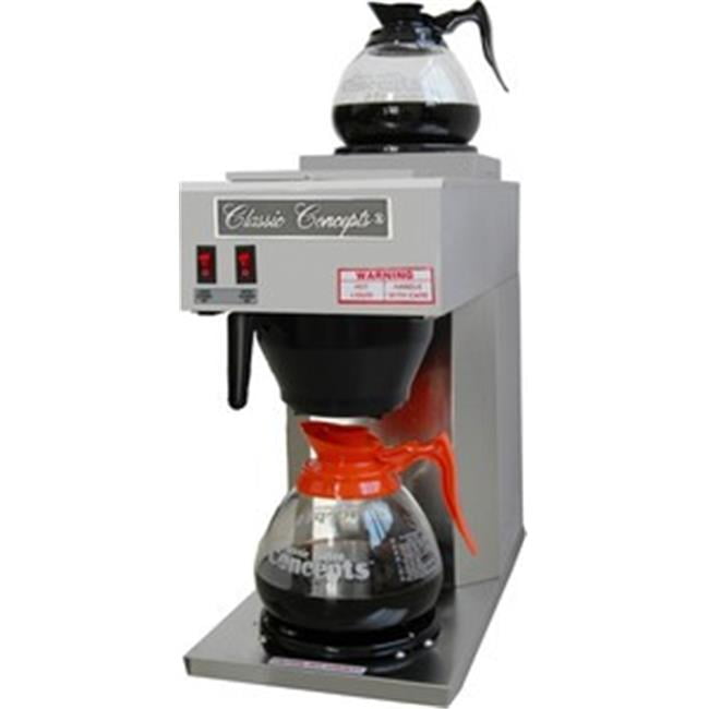 Classic Concepts GB160 Stainless Steel 1 Burner PourOver 12 Cup