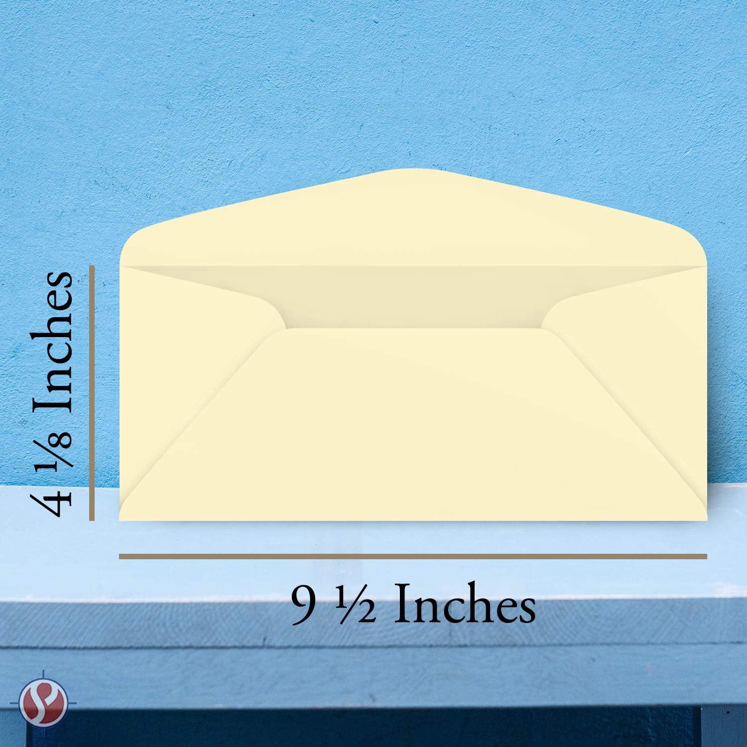 Premium Pastel Colored #10 Business Envelopes – for Holiday, Office, Invoices, Letters, Mailings | 4 1/8 x 9 1/2 inches | 500 Count per Pack (Ivory)