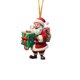 thumbnail image 2 of Colgantes navideños | Llaveros de Papá Noel | Adornos para el interior del coche y colgantes para mochilas | Set de 4 piezas para regalos y decoración navideña, 2 of 9