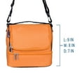 thumbnail image 5 of Wildkin Bengal Orange Double Decker Lunch Bag Orange, 5 of 7