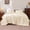 Beige, variant on Sleep Zone Seersucker Comforter Set Twin/Twin XL, 2 Pieces Soft Breathable Durable Bedding set, Beige
