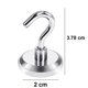 thumbnail image 5 of Ganchos magnéticos，Heavy Duty Neodymium Magnet Ganchos Giratorio，Gancho de pared magnético fuerte de Xemadio 221097-2, 5 of 8