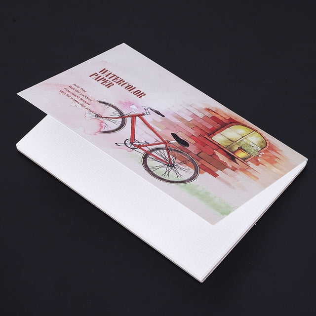 Bloc De Papel De Dibujo De Papel De Lápiz De Color Soluble, Mini Libro De Acuarela, Papel De Lápiz De Color Para Pinturas De Acuarela Para Lápiz De Color Soluble En Agua