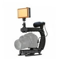 thumbnail image 2 of For Steadycam U-Grip C-shaped Handgrip Camera Stabilizer W/h Tripod Head Phone Clamp Adapter ,Easy to Use, 2 of 7