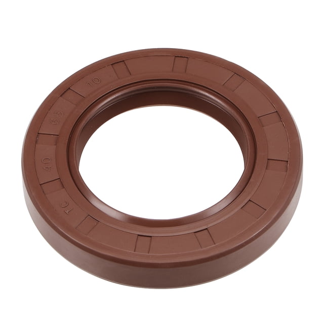 Sello de Aceite Diámetro Interior 40mm Diámetro Exterior 65mm Grosor 10mm Goma de Flúor Doble Labio