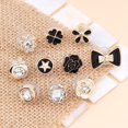 thumbnail image 1 of Broches de botón de diamantes de imitación de perlas de costura gratis, alfileres de prevención de exposición, botones, insignia, abrigo, ropa, gemelos, camisa, juego de botones, 5, 10 piezas, 1 of 4