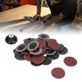 thumbnail image 2 of Fugacal Sanding Disc Set,Lock Sandpaper,40Pcs 2in Lock Sandpaper and 1/4in Holder Sandpaper Set Convenient and High Effiency for Factory and Polishing, 2 of 8