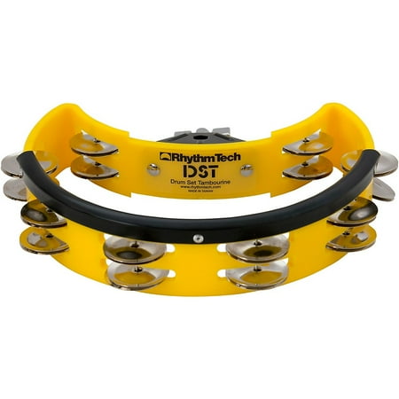 Rhythm Tech DST20 Drum Set Tambourine 9 in. Yellow