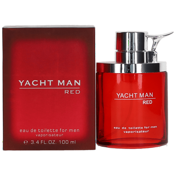 Red By Yacht Man For Men EDT Spray 3.4oz NEW 100ml