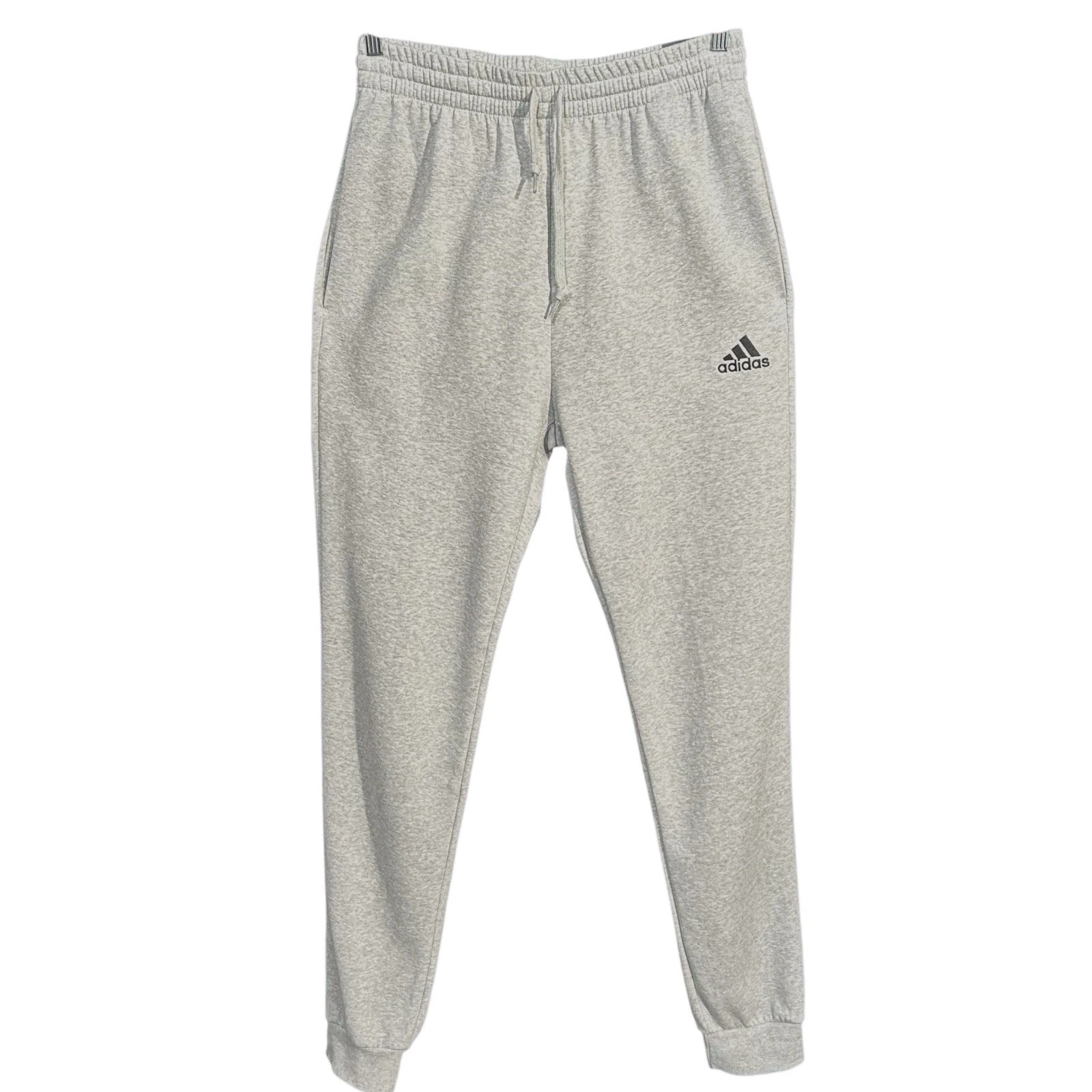 Adidas Men's Athletic Fleece Jogger Pants Gray photo 2