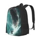 thumbnail image 1 of Easygdp Surfing Shark Mochila de Gran Capacidad Minimalista Ideal para Escuela, Viajes y Uso Diario, 1 of 6