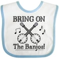 thumbnail image 3 of Inktastic Banjo Music Bluegrass Boys or Girls Baby Bib, 3 of 4