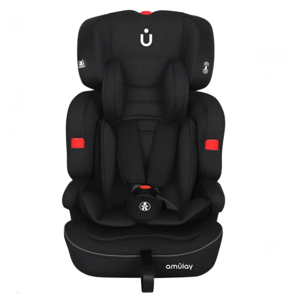 Autoasiento Bebe Para Carro Silla Seguridad Modelo Negro 9 a 36 Kg