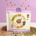 thumbnail image 5 of Super Seed Crackers, Gluten Free & Keto Friendly Healthy Snacks, Vegan, Zero Sugar, Paleo & Diabetic Friendly, Nut Free, 20g High Protein, 18g High Fiber, 3.56oz Each, 3-pack, Everything Bagel, 5 of 8