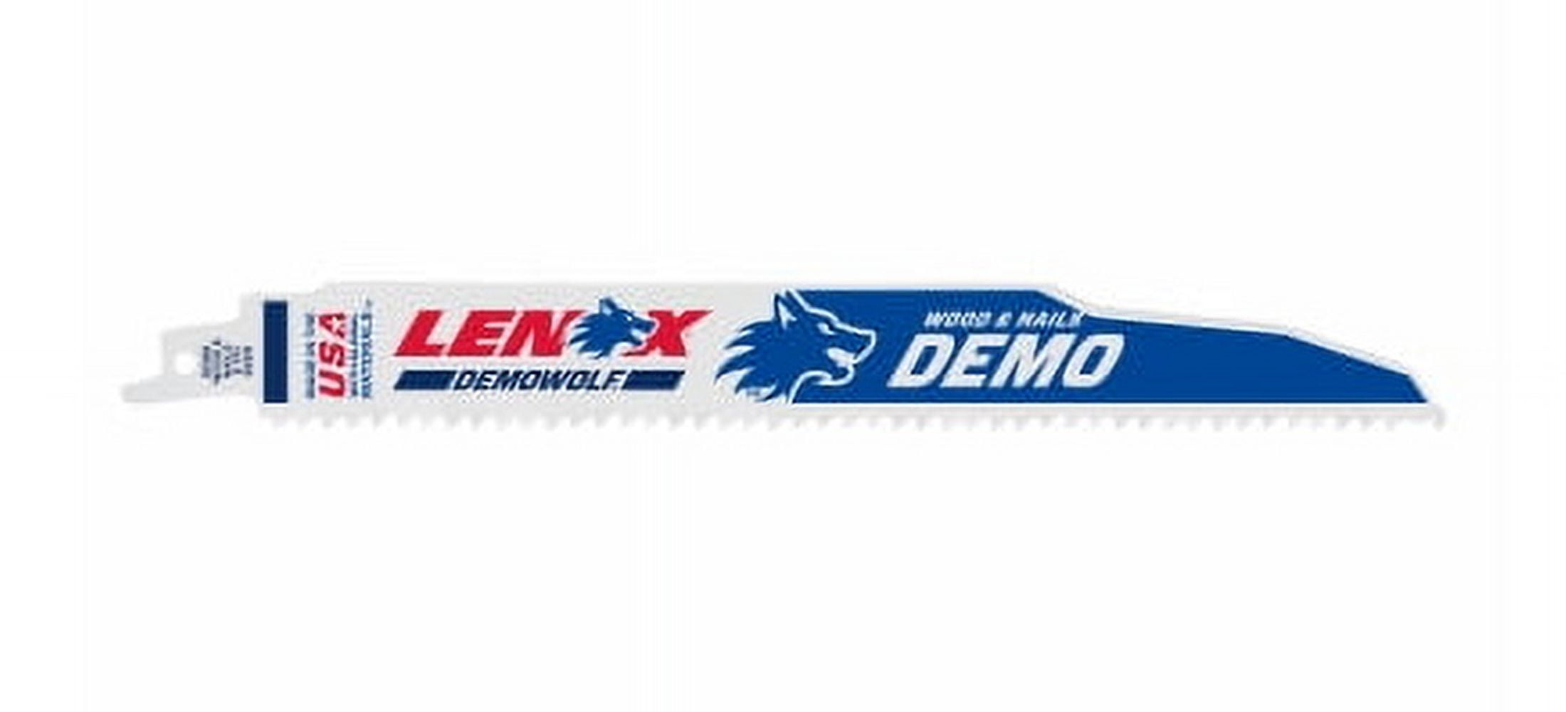 Lenox 9 in. Bi-Metal Reciprocating Saw Blade 6 TPI 5 pk