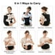 thumbnail image 2 of Portabebés Bebamour con asiento de cadera, malla transpirable, 0-36 meses, 2 of 9