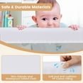thumbnail image 5 of Kadyn Baby Joy Bed Rails, Bed Guard, Baby Bedrail,60-Inch Foldable Bed Rail Swing Down Baby Bed Guard Rail with Adjustable Safety Strap-White, 5 of 8