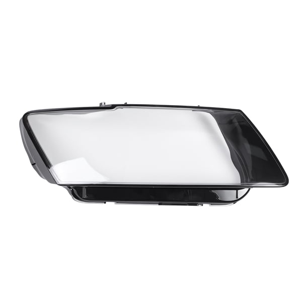 Cubierta de Lente de Faro Unique Bargains Cubierta de Lente Claro para Audi Q5 2013-2017 Negro, Claro PC 1 Pc Frontal Derecho