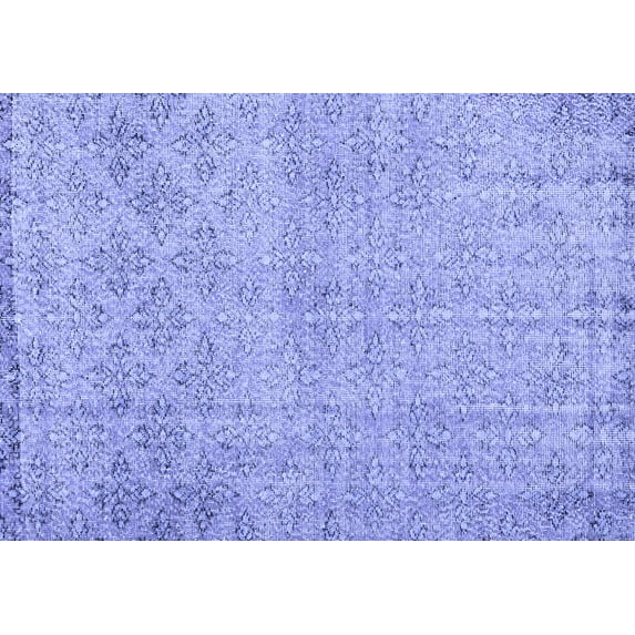 Ahgly Company Indoor Rectangle Persian Blue Traditional Area Rugs, 8' x 12'
