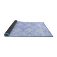 thumbnail image 2 of Ahgly Company Indoor Square Abstract Blue Contemporary Area Rugs, 5' Square, 2 of 4