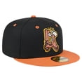 thumbnail image 3 of Men's New Era Black/Orange San Jose Giants Copa de la Diversi-n 59FIFTY Fitted Hat, 3 of 5