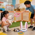thumbnail image 4 of Pvc Balloons 1-Pack Inflatable Easter Bunny Ring Toss Game Set Cute Interactive Outdoor Activity Toy for Kids JASKFLY, 4 of 6