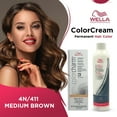 thumbnail image 5 of Wella Color Cream Permanent Gel Hair Color - 2 oz ( 4N/411 Medium Brown ) and Cream Developer 10 Volume - 7.8 fl. oz, 5 of 5