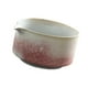 thumbnail image 4 of Cuenco de cerámica para té matcha, hecho a mano, para batir matcha con boquilla. rosa, 4 of 9