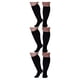 thumbnail image 5 of Calcetines de compresión Sonducket 2 pares pantorrilla ancha hasta la rodilla, 5 of 6