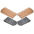 thumbnail image 3 of Miangastore 4 Pcs Pièces de Houe de Jardin Tête de Houe Renforcement Cale de Houe Remplacement Accessoire de Creusage, 3 of 9