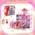 thumbnail image 2 of Énorme Maison de Poupée pour Filles &ndash; Grande Maison de Jeu de Rôle pour Enfants (Lumières Non Incluses), 2 of 6