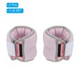 thumbnail image 3 of Uxcell Ankle Weights Leg Weight Straps Adjustable 3lbs Ankle Weight Sets Light Purple, 3 of 7