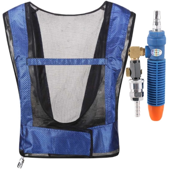 Cooling Vest Vortexes Tube Air Conditioner Waistcoat Cooling Jackets Unisex