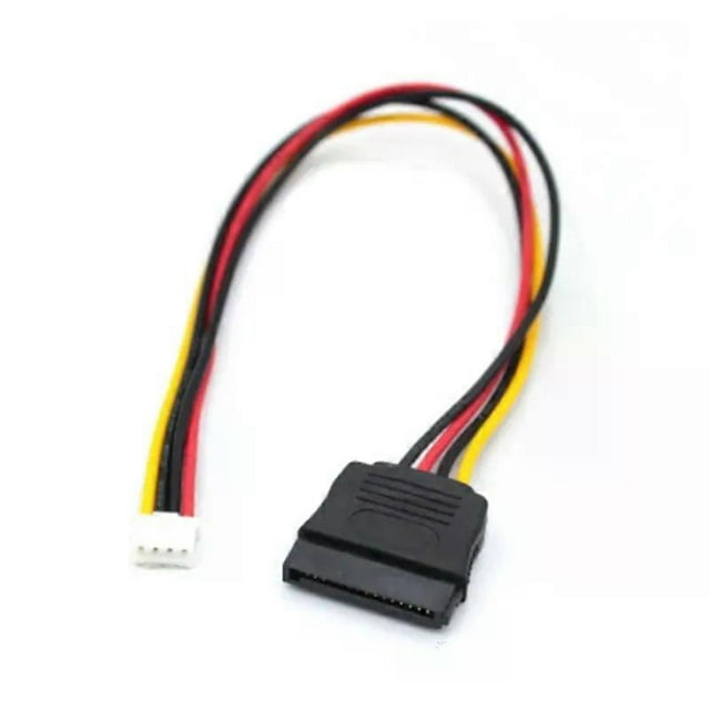 PH 20mm 4Pin Small Type to 15Pin HDD SATA Power Supply Cable Cord 20AWG Wire For Industrial all-in-one HD Mini PC PDD 02M 04M