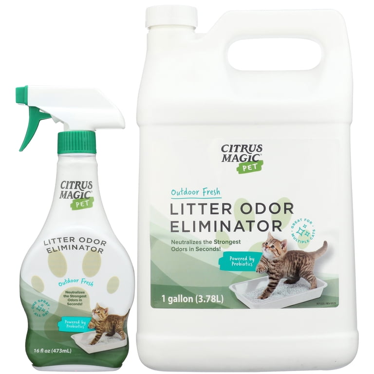 Citrus Magic Probiotic Litter Odor Eliminator, 144 oz photo 1