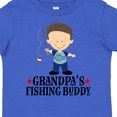 thumbnail image 4 of Inktastic Grandpa Fishing Buddy Fisherman Boys Toddler T-Shirt, 4 of 5